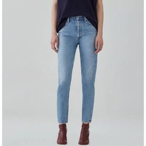 AGOLDE Jamie High Rise Classic in Blur size 25